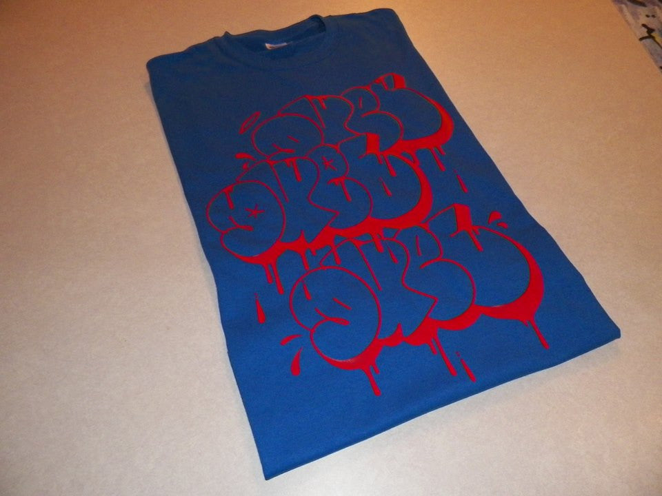 Red Duel Graffiti T-shirt