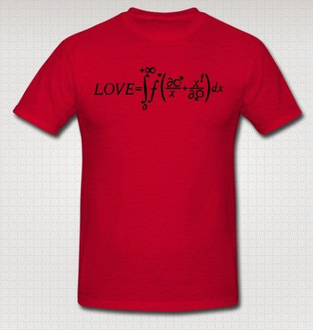 Love = Chemical Composition T-shirt | Blasted Rat