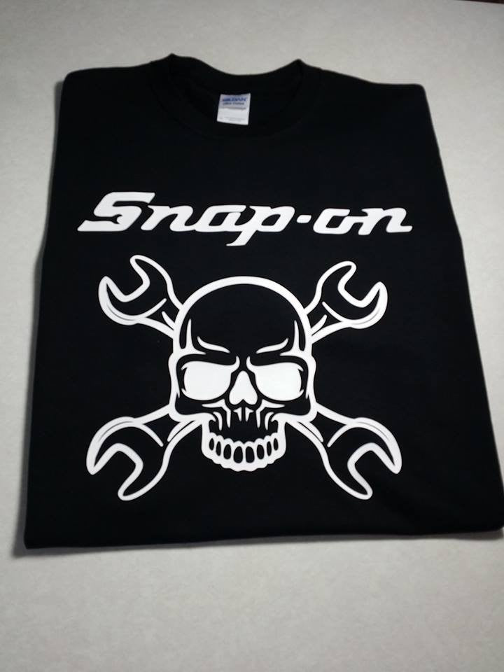 Snap-On Skull with Wrenches T-shirt