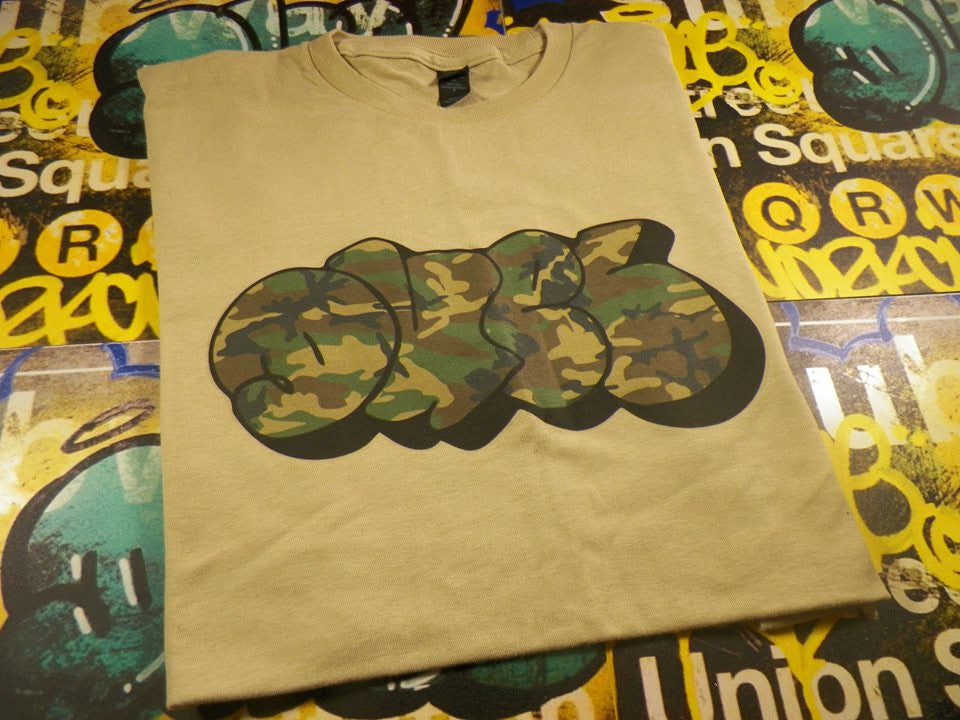 Duel Graffiti Army Colors T-shirt