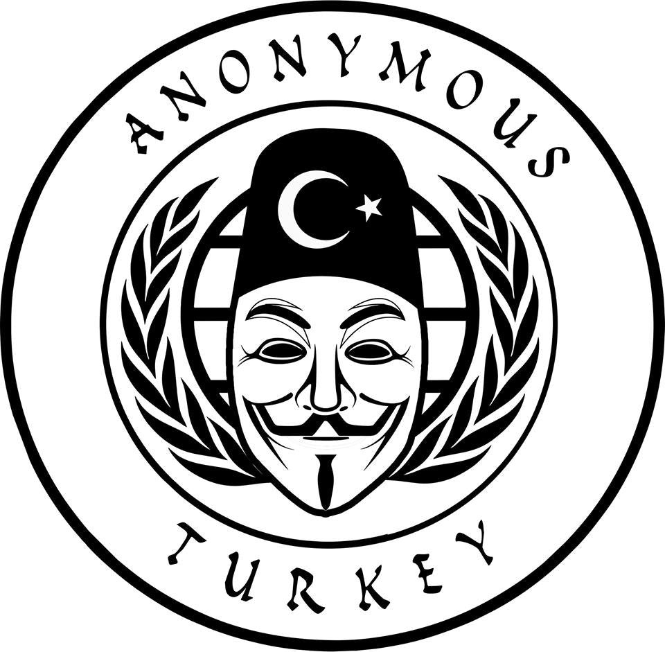Anonymous Turkey - Die Cut Vinyl Sticker Decal