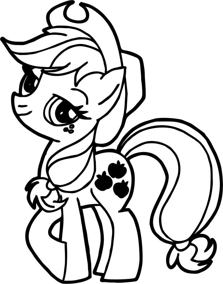 My Little Pony Applejack - Die Cut Vinyl Sticker Decal