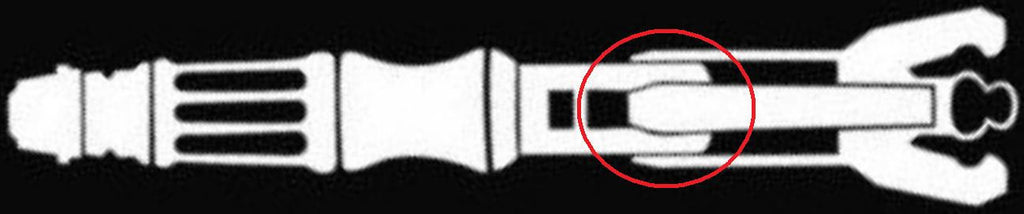 Doctor Who Tardis Whovian 11th Sonic Screwdriver -  Die Cut Vinyl Sticker Decal