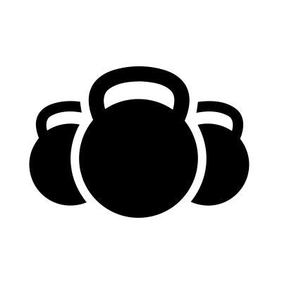 3 Kettlebells Crossfit MMA |  Die Cut Vinyl Sticker Decal