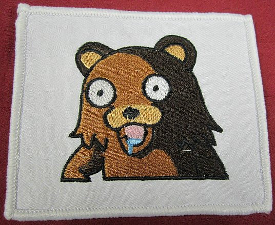 4chan Drooling Bear Patch