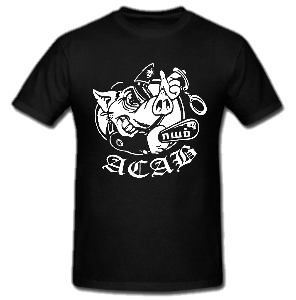 ACAB Pig NWO A.C.A.B. T-shirt