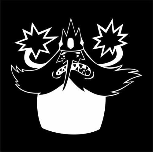 Ice King, Adventure Time  - Die Cut Vinyl Sticker Decal