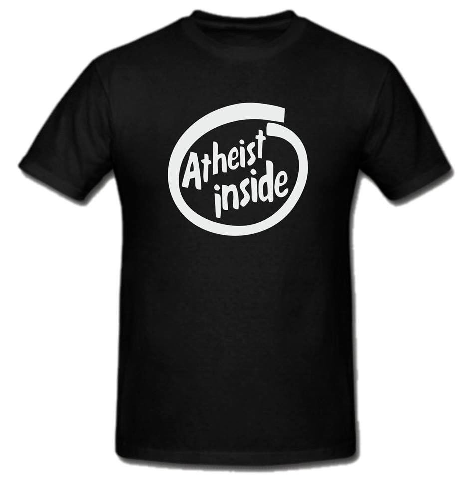Atheist Inside T-shirt | Blasted Rat