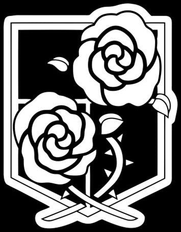 Attack on Titan Garrison Seal - Die Cut Vinyl Sticker Decal