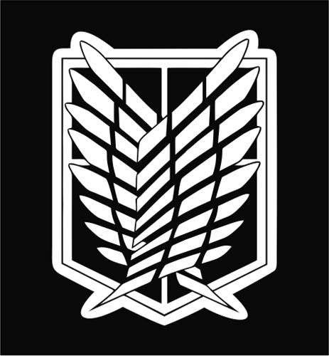Attack on Titan Recon Corps Seal - Die Cut Vinyl Sticker Decal