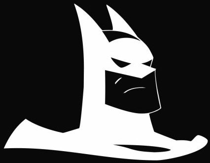 Batman Head - Die Cut Vinyl Sticker Decal