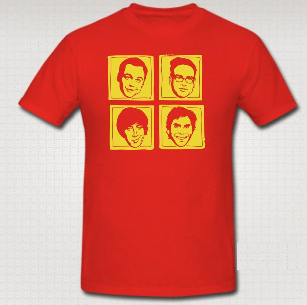The Big Bang Theory Characters T-shirt
