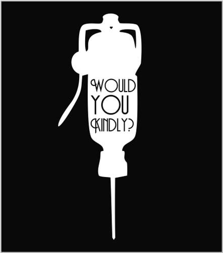 Would you kindly?, Bioshock - Die Cut Vinyl Sticker Decal