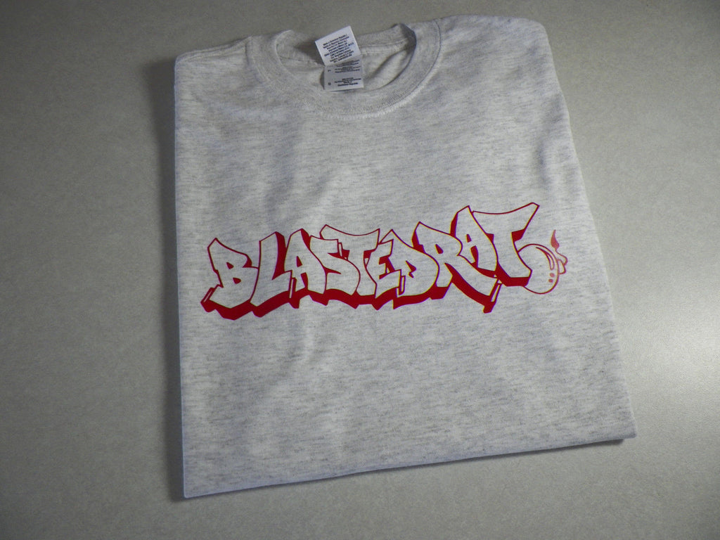 BlastedRat Red Graffiti Wildstyle T-Shirt