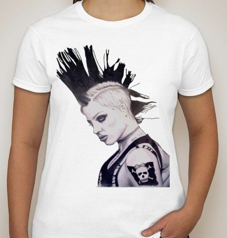 Brody Dalle Punk T-shirt | Blasted Rat