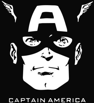 Captain America - Die Cut Vinyl Sticker Decal