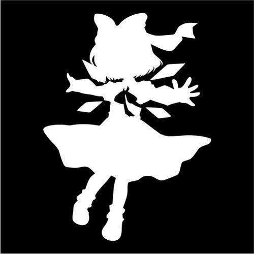 Cirno, Touhou Project - Die Cut Vinyl Sticker Decal