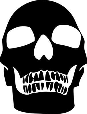 Skull - Die Cut Vinyl Sticker Decal