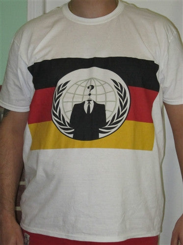 Anonymous Germany T-Shirt | Blasted Rat