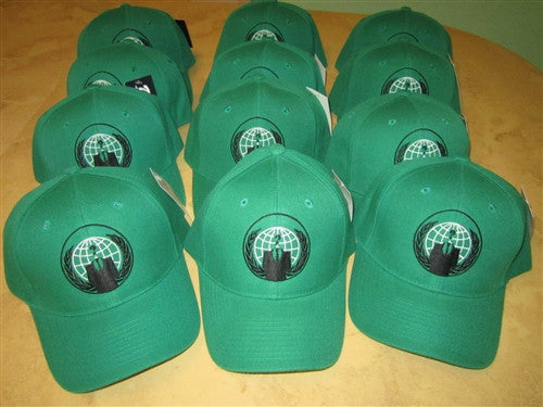 Green Anonymous Baseball Cap | Blasted Rat