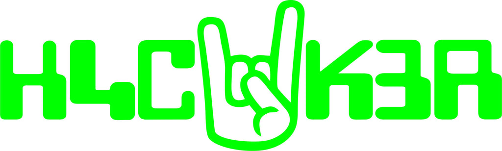 h4ck3r - Die Cut Vinyl Sticker Decal