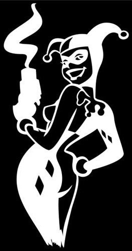 Harley Quinn, Batman - Die Cut Vinyl Sticker Decal