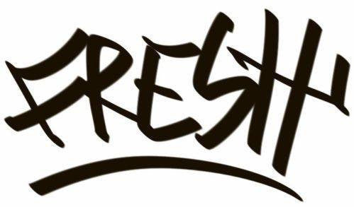 Fresh Graffiti JDM Racing | Die Cut Vinyl Sticker Decal | Blasted Rat