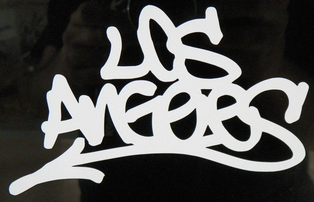 Los Angeles Graffiti JDM Racing | Die Cut Vinyl Sticker Decal | Blasted Rat