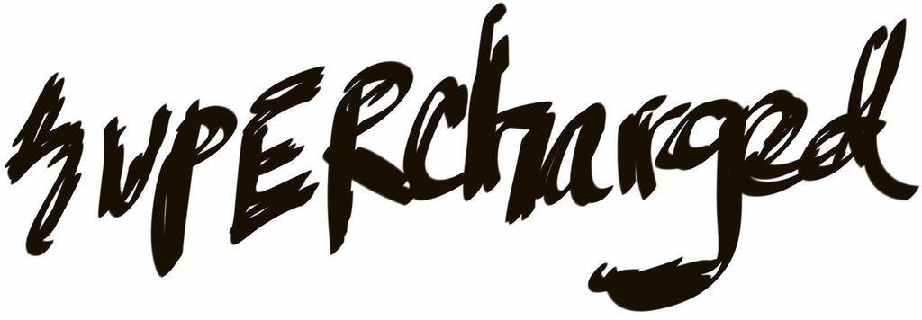 Supercharged Style 2 Graffiti JDM Racing | Die Cut Vinyl Sticker Decal | Blasted Rat