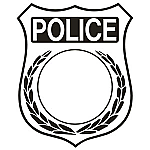 Police Badge JDM Racing | Die Cut Vinyl Sticker Decal