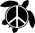 Peace Turtle JDM Racing | Die Cut Vinyl Sticker Decal