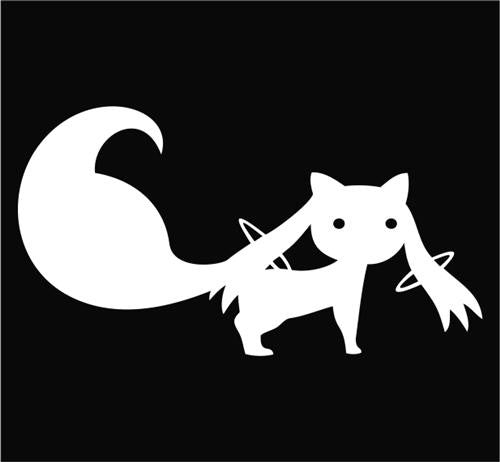 Kyubey, Puella Magi - Die Cut Vinyl Sticker Decal