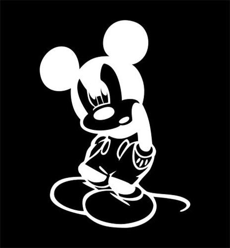 Mickey Mouse - Die Cut Vinyl Sticker Decal