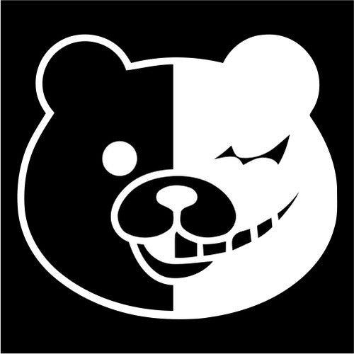 Monobear, Danganronpa - Die Cut Vinyl Sticker Decal