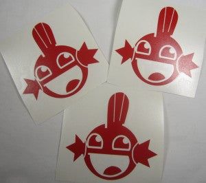 Mudkipz JDM Lot x 3 | Die Cut Vinyl Sticker Decal | Blasted Rat