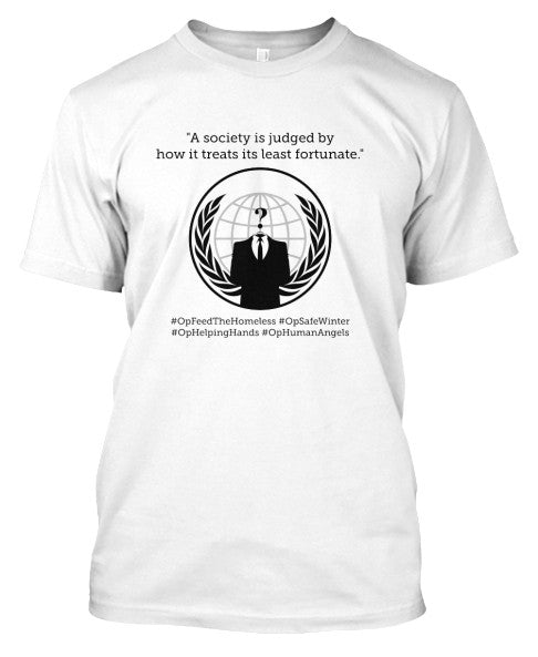The Fifth Column #OPFeedTheHomeless #OPSafeWinter T-shirt