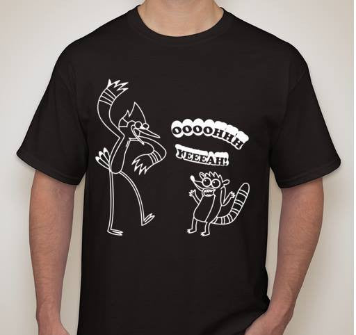 Regular Show Mordecai Rigby T-shirt | Blasted Rat