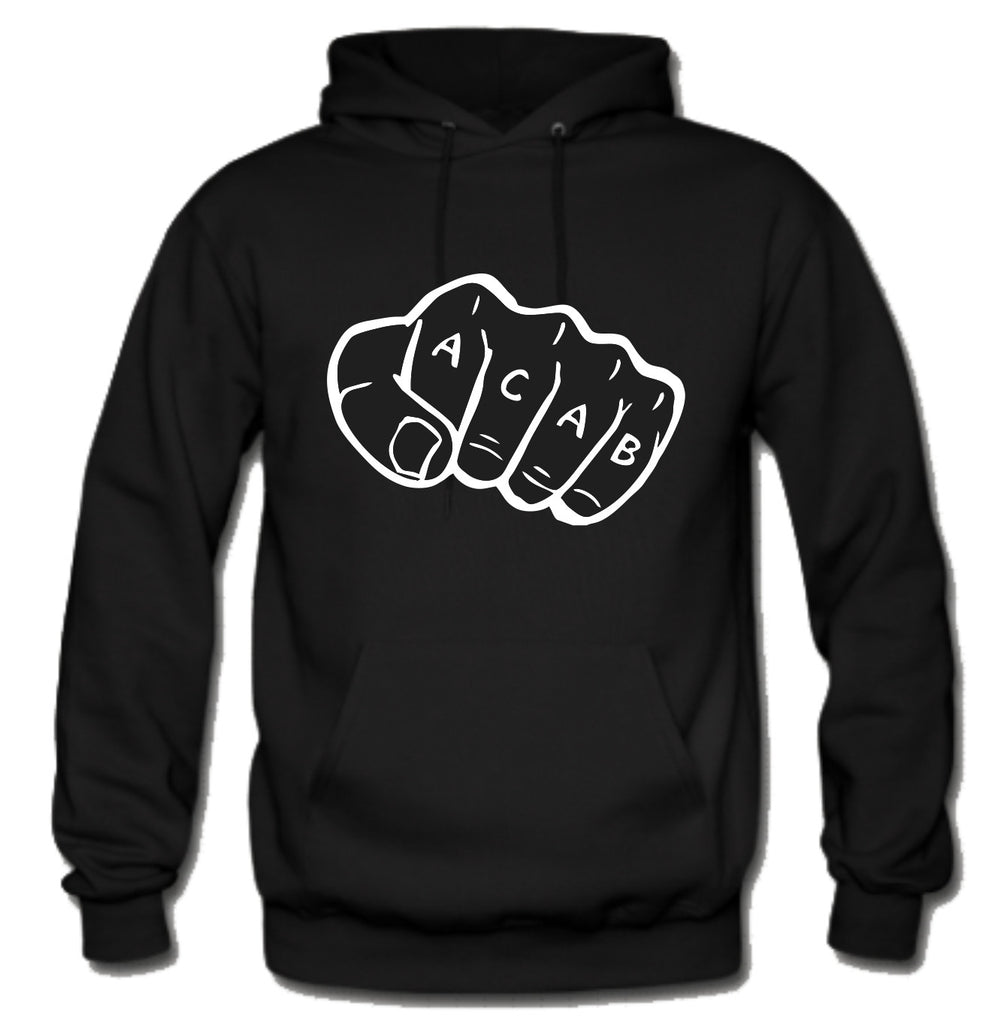 ACAB Smash Knuckles Fist Bump A.C.A.B. Hoodie