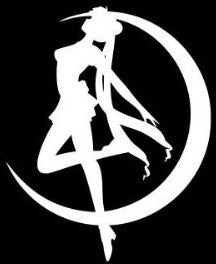Sailor Moon girl  - Die Cut Vinyl Sticker Decal