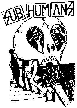 Subhumans | Die Cut Vinyl Sticker Decal | Blasted Rat