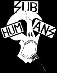 Subhumans Skull | Die Cut Vinyl Sticker Decal | Blasted Rat