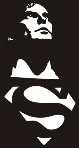 Superman | Die Cut Vinyl Sticker Decal | Blasted Rat