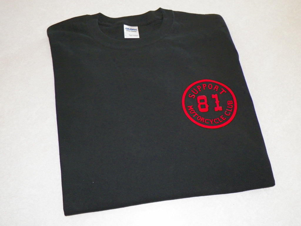 Support 81 Motorcycle Club Biker T-shirt