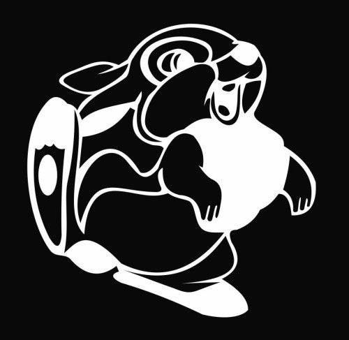 Bambi Thumper Rabbit | Die Cut Vinyl Sticker Decal | Blasted Rat