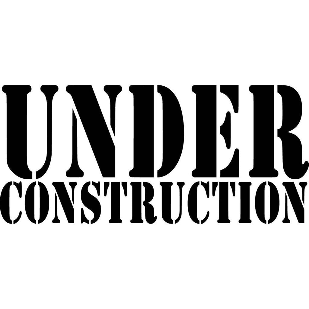 Under Construction JDM Racing | Die Cut Vinyl Sticker Decal | Blasted Rat
