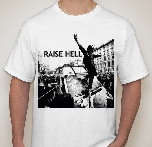 ACAB Raise Hell Riot T-shirt | Blasted Rat