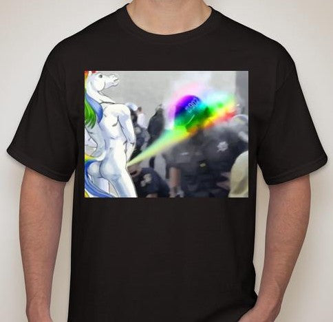 ACAB Taste The Rainbow Unicorn T-shirt | Blasted Rat