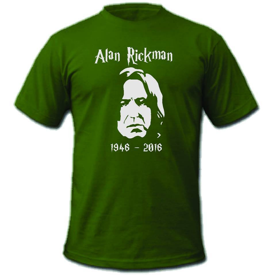 Alan Rickman 1946-2016 RIP  T-shirt | Blasted Rat