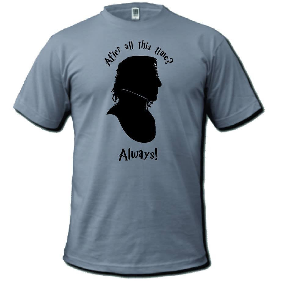 Alan Rickman Severus Snape After All This Time Always Quote T-shirt | Blasted Rat