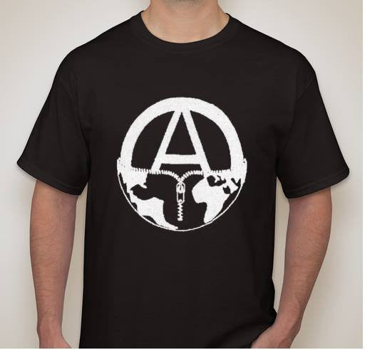 Anarchy On Earth T-shirt | Blasted Rat
